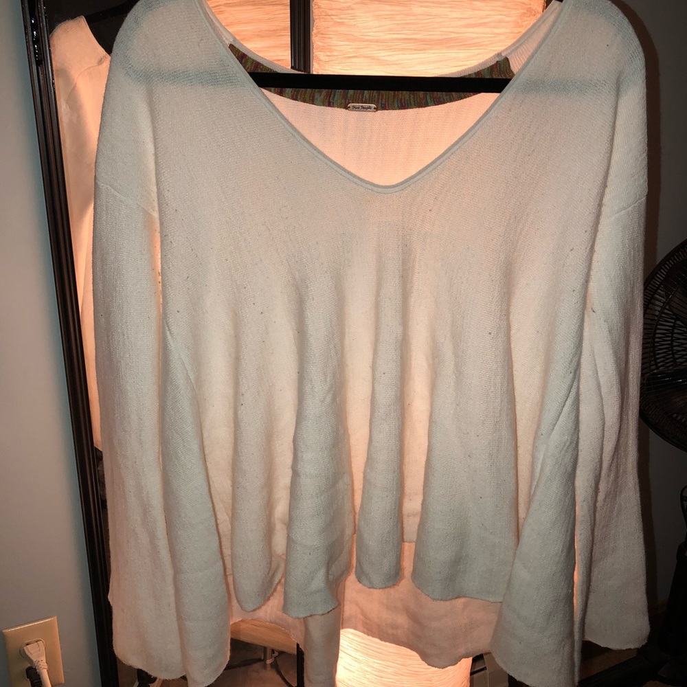Free People Bell Sleeved Sweater